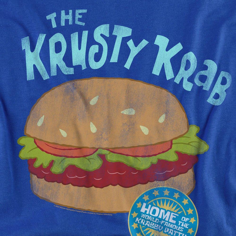 Royal - Spongebob - Spongebob Krusty Krab Crew Sweatshirt Royal Blue - 2