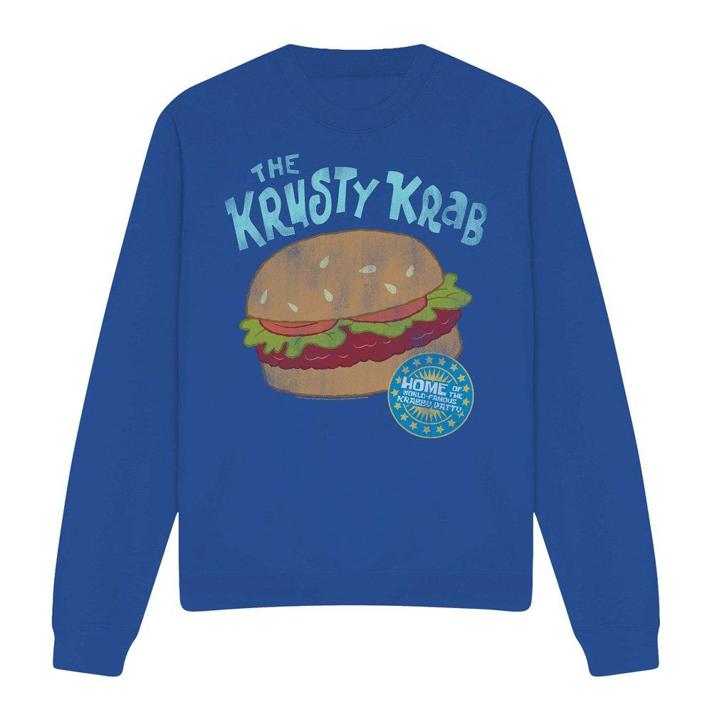 Royal - Spongebob - Spongebob Krusty Krab Crew Sweatshirt Royal Blue - 4