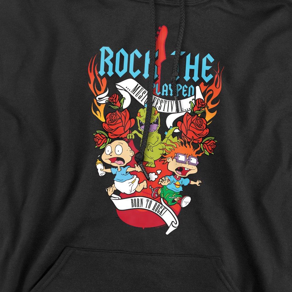 Black - Nickelodeon - Rugrats Rock The Playpen Music Festival Hoddie Bl - 2