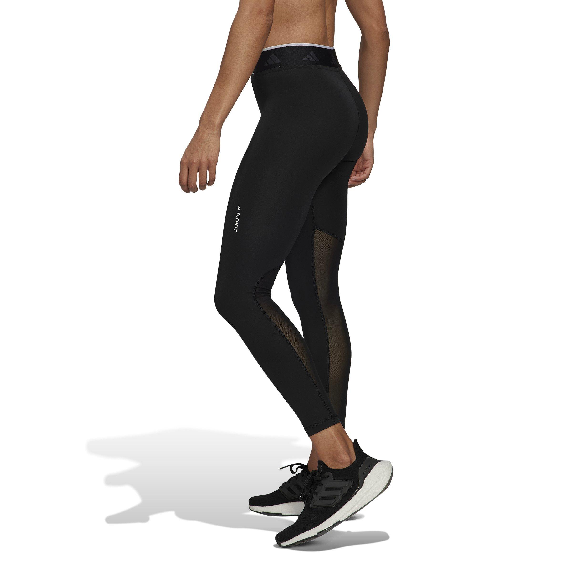 adidas Techfit V Shaped Elastic 7 8 Leggings Womens Leistungsstarke Strumpfhosen Sports Direct