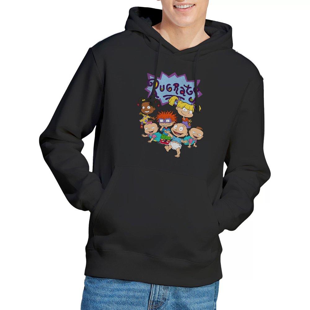 Black - Nickelodeon - Rugrats Rugrats Group Hoodie Black - 1