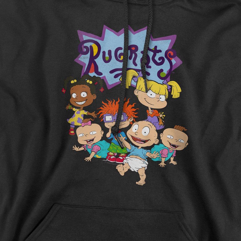 Black - Nickelodeon - Rugrats Rugrats Group Hoodie Black - 2