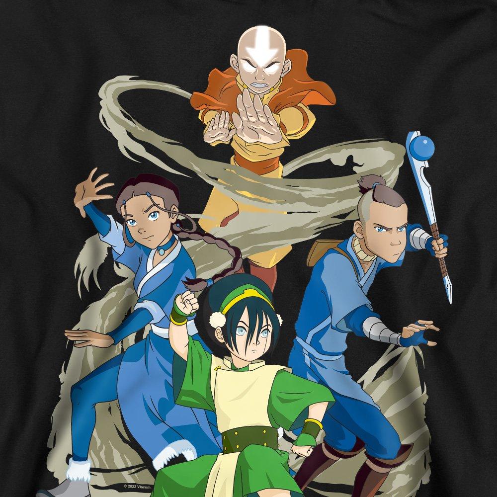 Black - Nickelodeon - Avatar The Last Airbender Team Avatar Elements Cre - 2