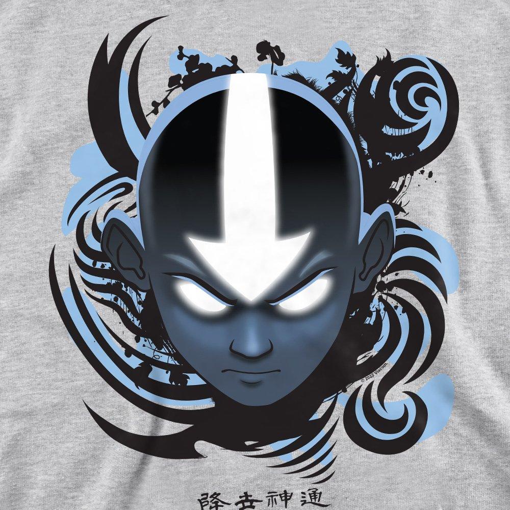 Light Grey - Nickelodeon - Avatar The Last Airbender Airbender Blue And Black - 2