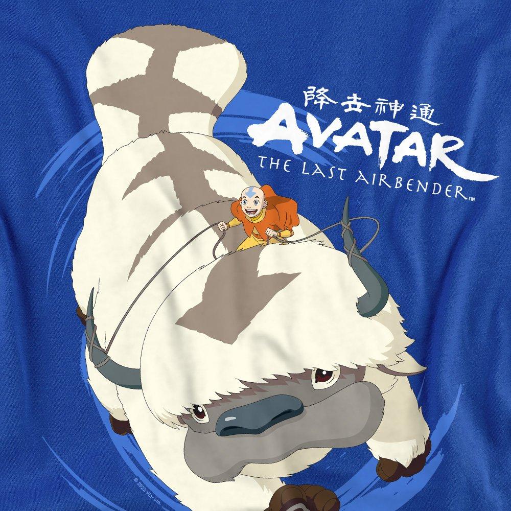 Royal - Nickelodeon - Avatar The Last Airbender Appa In Flight Crew Swea - 2