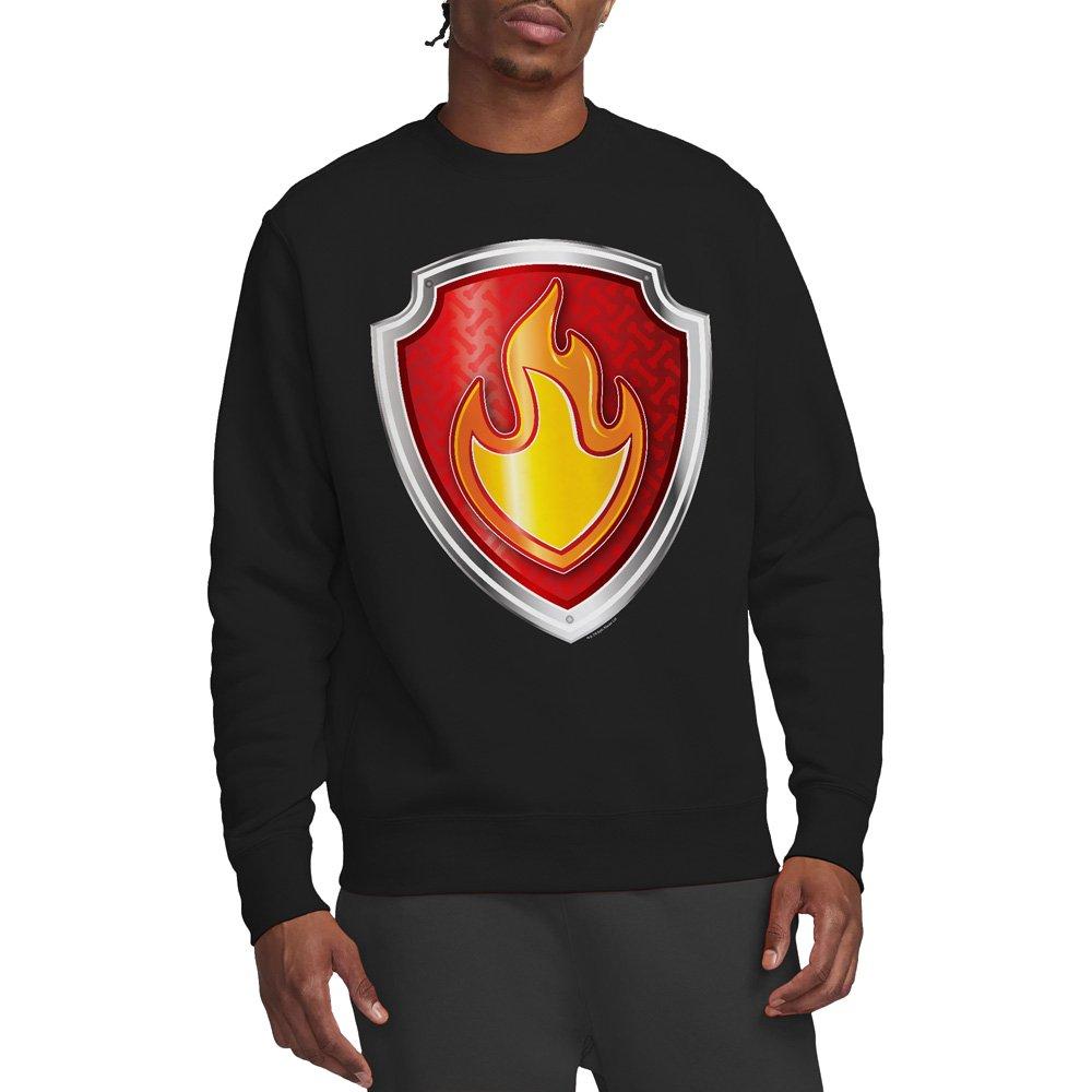 Black - Paw Patrol - Paw Patrol Marshall Badge Crew Sweatshirt Black - 1