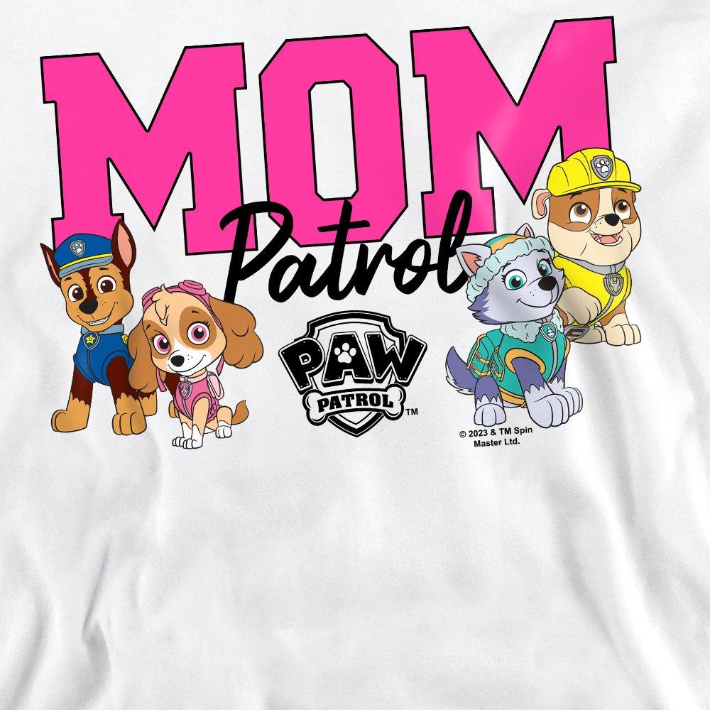 White - Paw Patrol - Paw Patrol MotherS Day Mom Patrol Unisex Crew Swe - 2