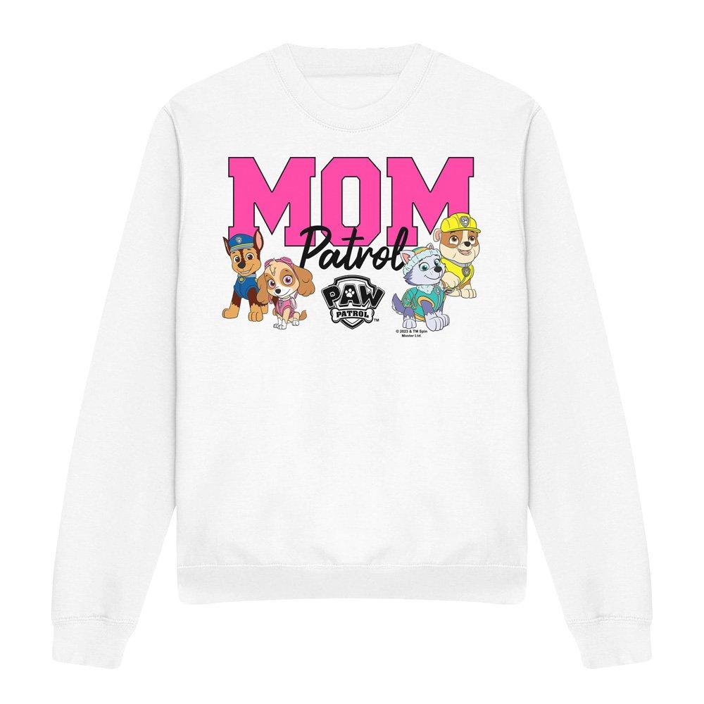 White - Paw Patrol - Paw Patrol MotherS Day Mom Patrol Unisex Crew Swe - 4