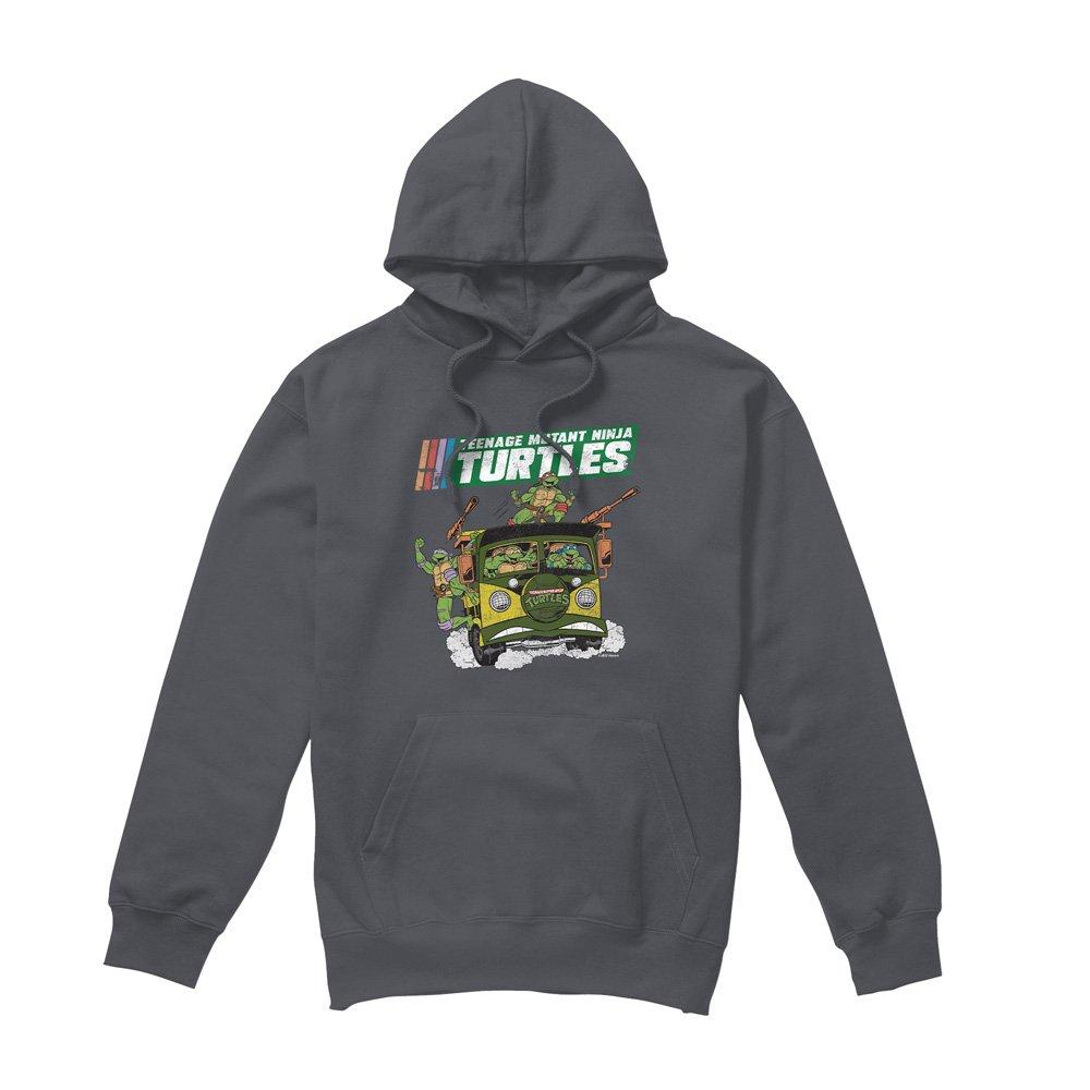 Charcoal - Teenage Mutant Ninja Turtles - Tmnt Tmnt Van Hoddie Charcoal - 4