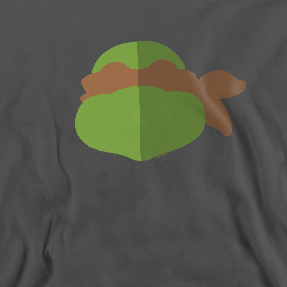 Charcoal - Teenage Mutant Ninja Turtles - Tmnt Mikey Face Crew Sweatshirt Charcoal - 2