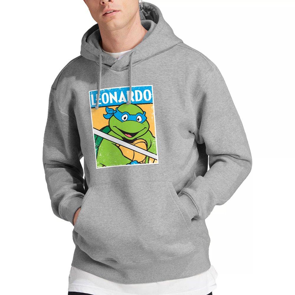 Light Grey - Teenage Mutant Ninja Turtles - Tmnt Tmnt Leo Hoddie Athletic Heather - 1