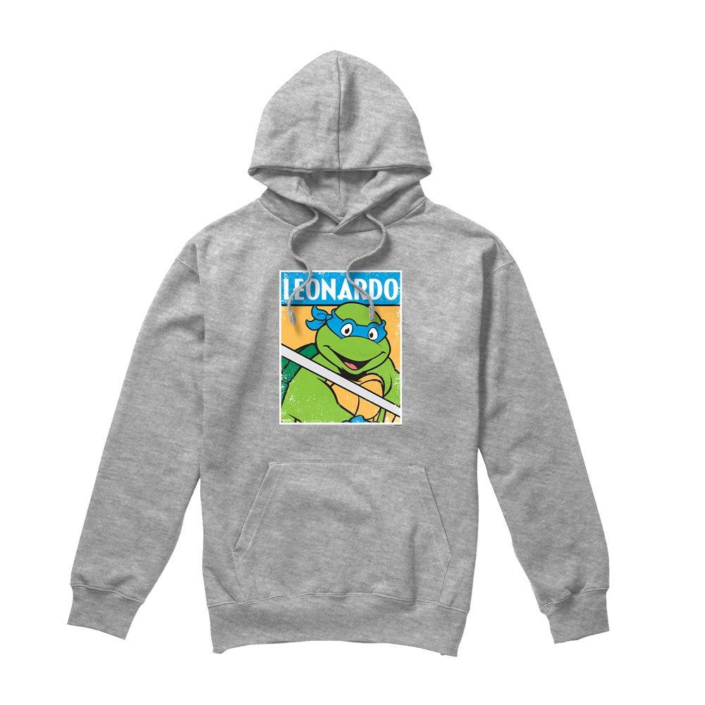 Light Grey - Teenage Mutant Ninja Turtles - Tmnt Tmnt Leo Hoddie Athletic Heather - 4