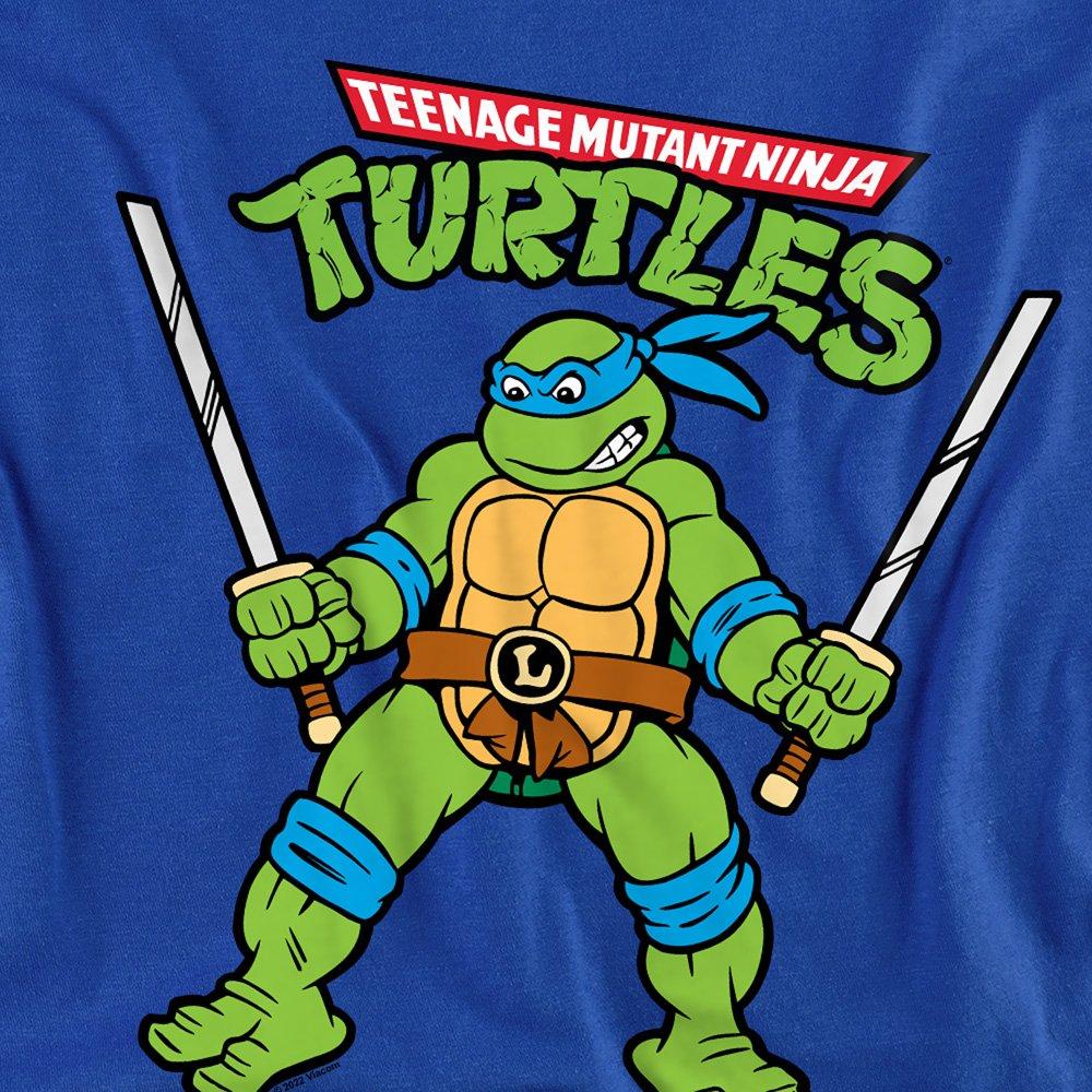 Royal - Teenage Mutant Ninja Turtles - Tmnt Retro Leo Sweatshirt Royal - 2