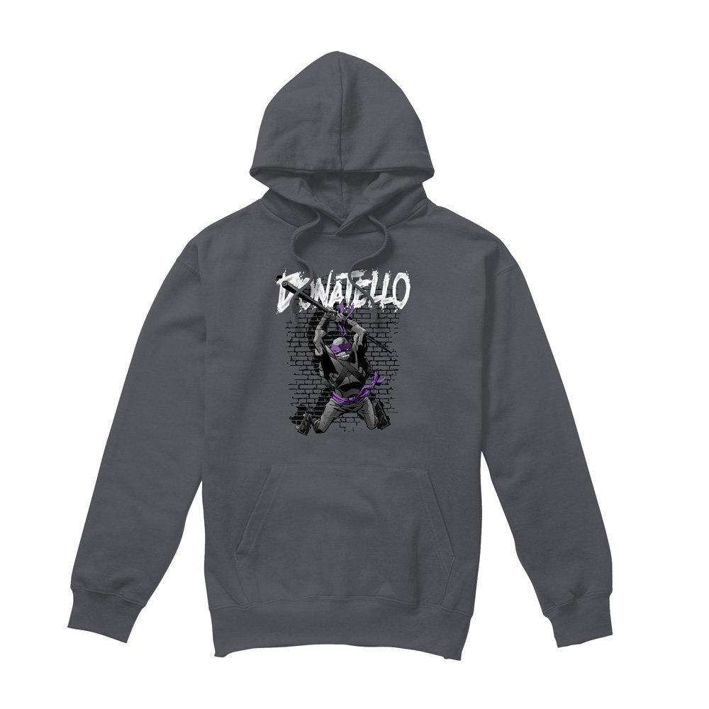 Charcoal - Teenage Mutant Ninja Turtles - Tmnt Tmnt Donatello Hoodie Charcoal - 4