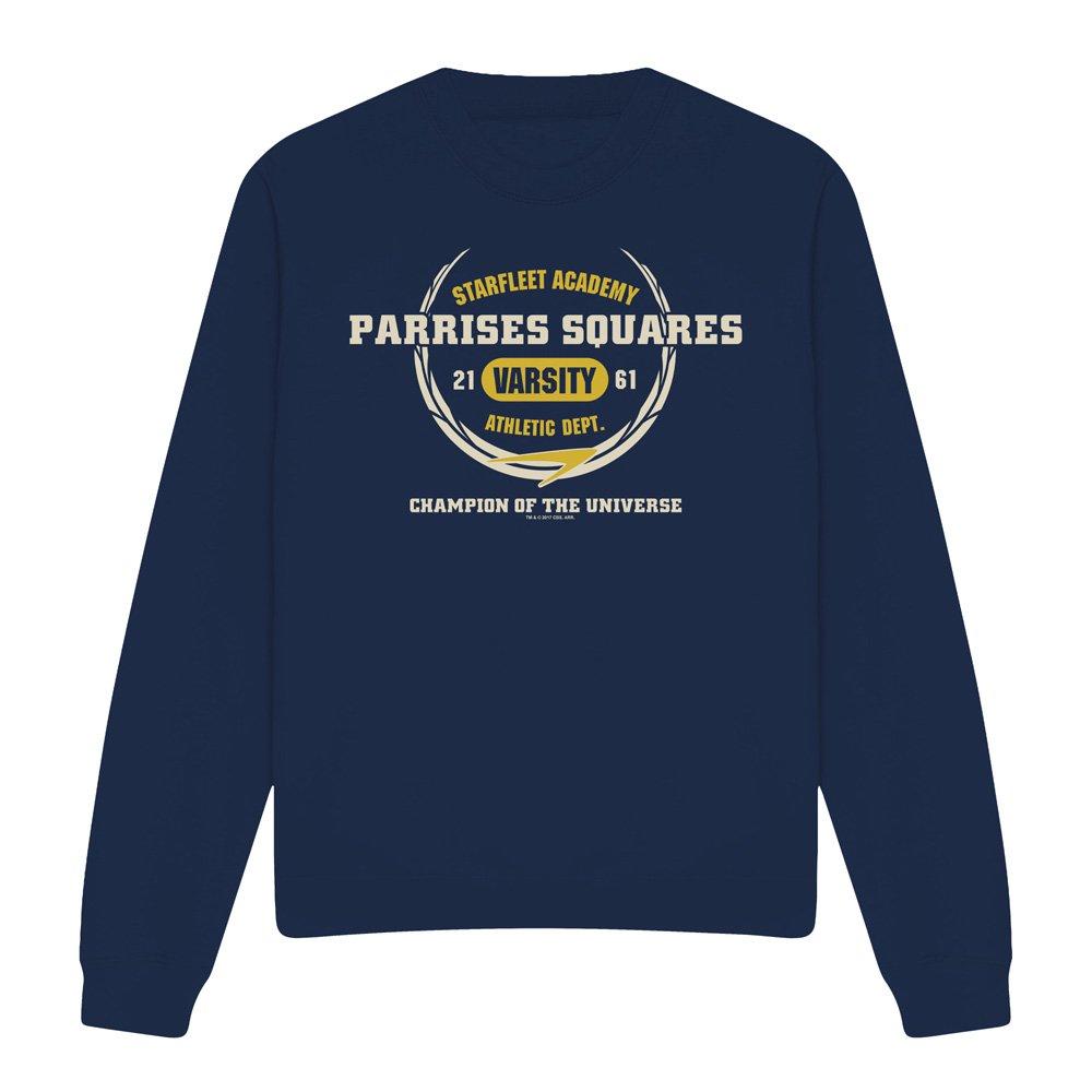 Navy - Star Trek - Star Trek Parrises Squares Crew Sweatshirt Navy - 4