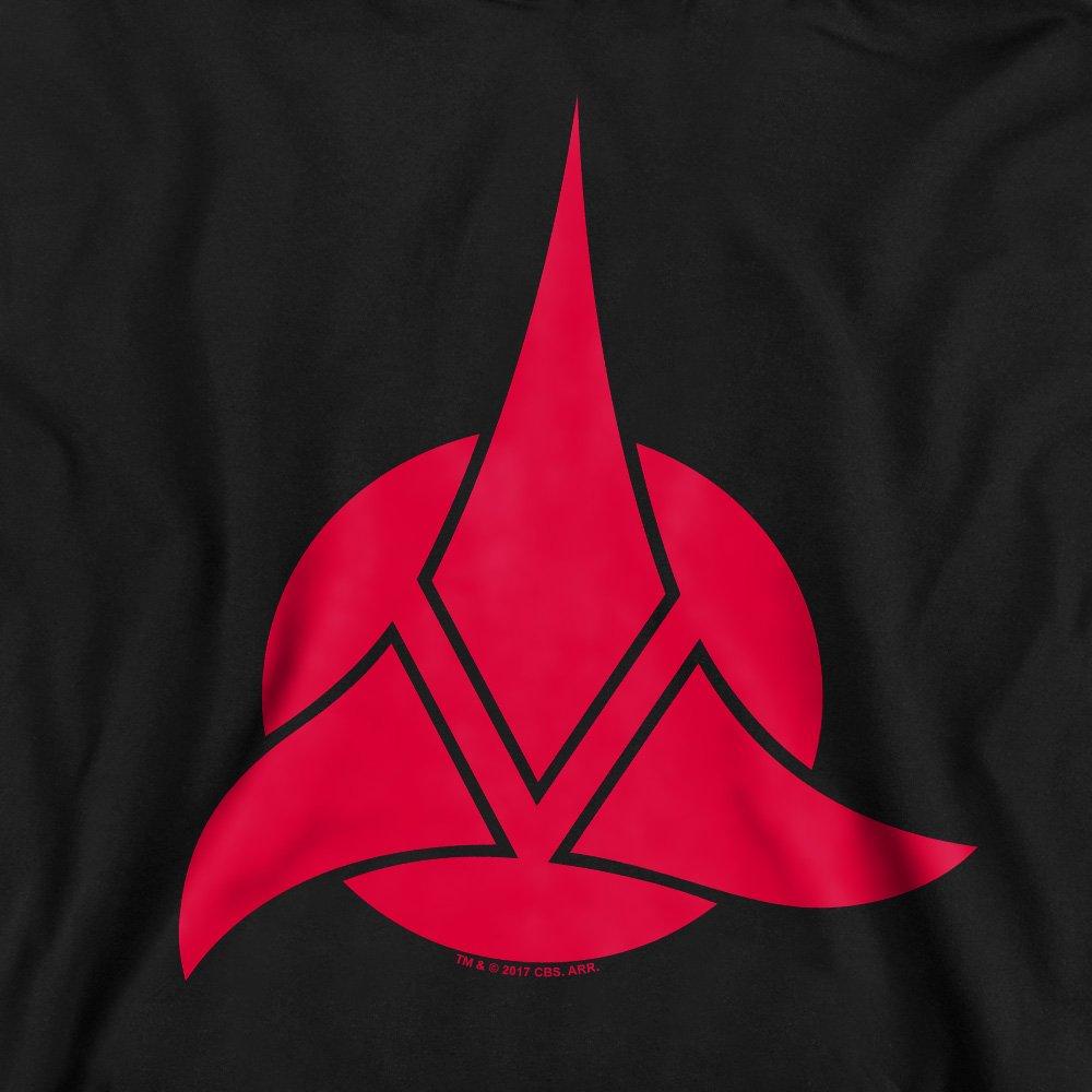 Black - Star Trek - Star Trek Klingon Logo Crew Sweatshirt Black - 2