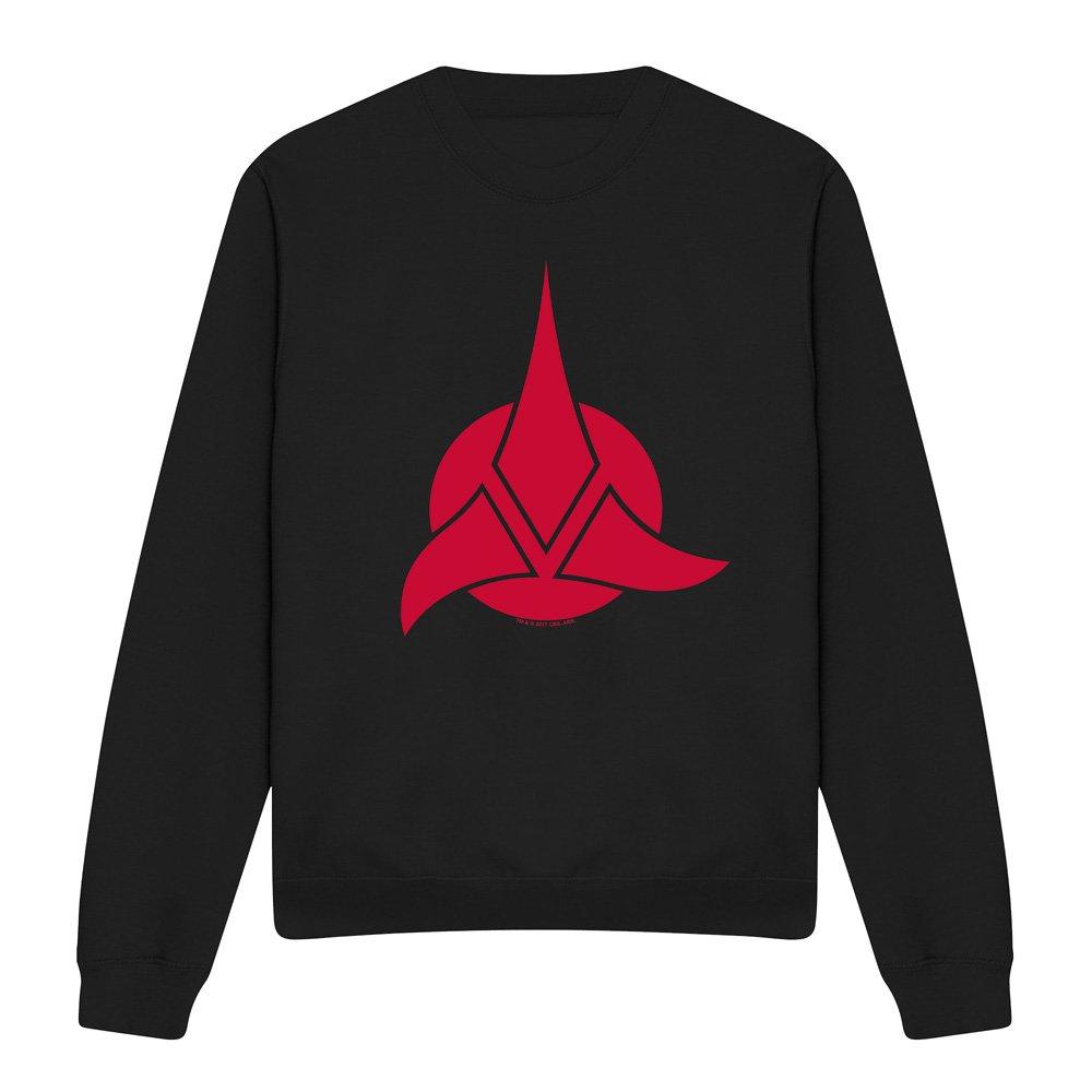 Black - Star Trek - Star Trek Klingon Logo Crew Sweatshirt Black - 4