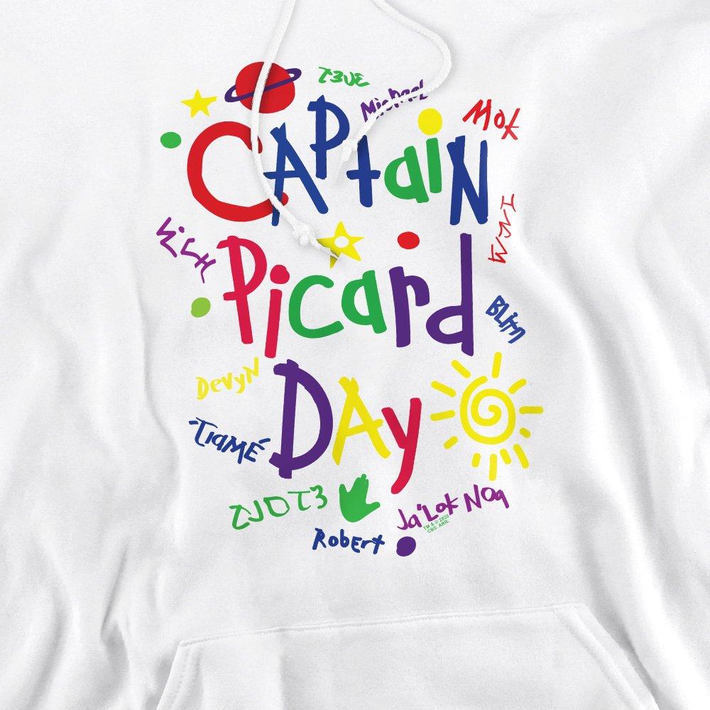 White - Star Trek - Star Trek Picard Picard Day Hoddie White - 2