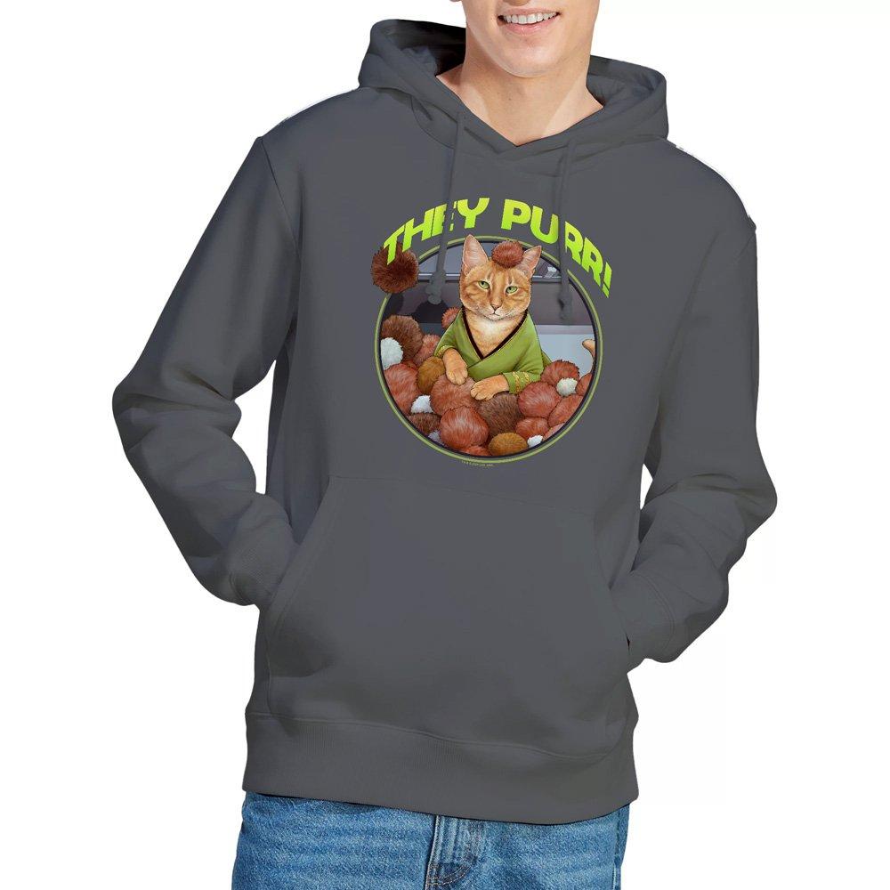Charcoal - Star Trek - Star Trek The Purr Hoddie Charcoal - 1