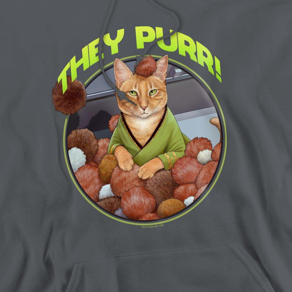 Charcoal - Star Trek - Star Trek The Purr Hoddie Charcoal - 2