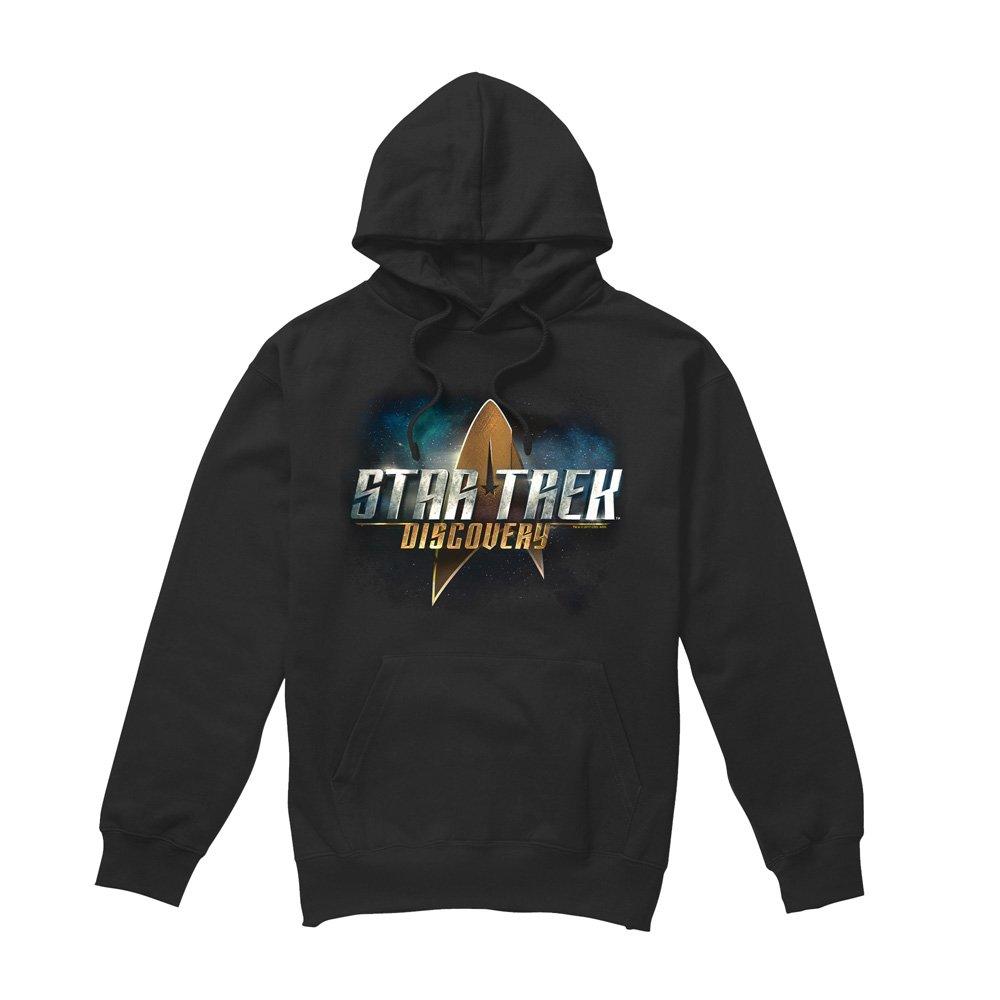 Black - Star Trek - Star Trek Discovery Discovery Logo Hoddie Black - 4