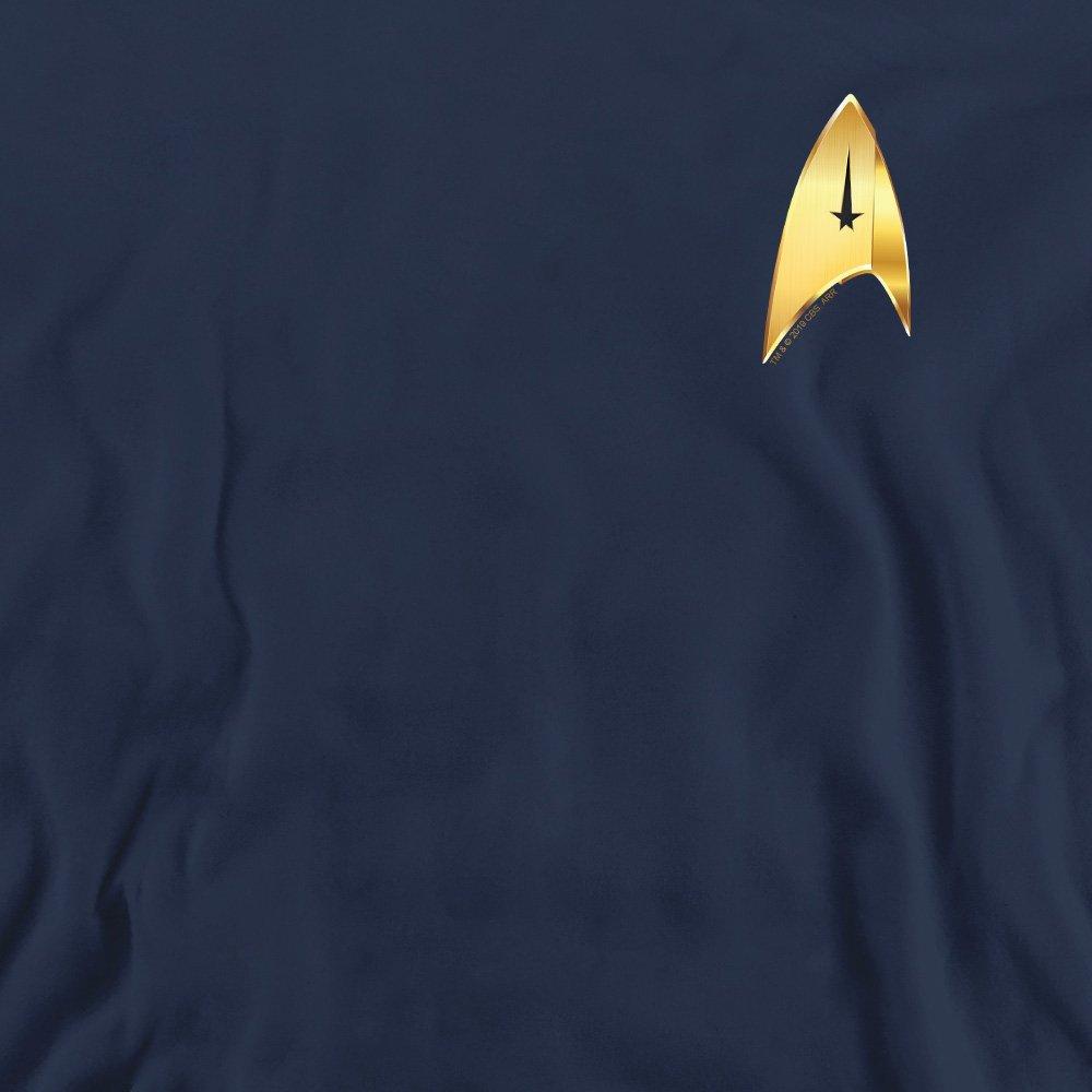Navy - Star Trek - Star Trek Discovery Command Badge-Crew Sweatshirt - 2