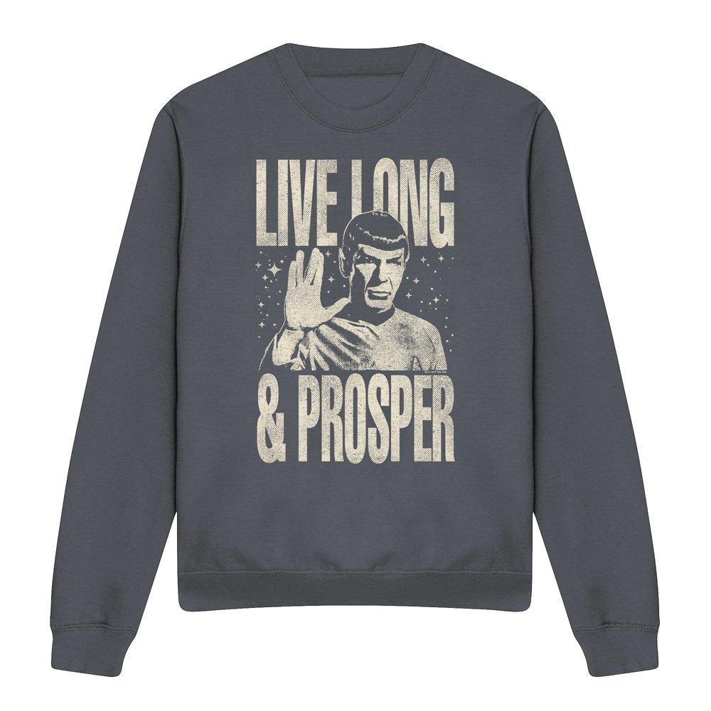 Charcoal - Star Trek - Star Trek Prosper Crew Sweatshirt Charcoal - 4