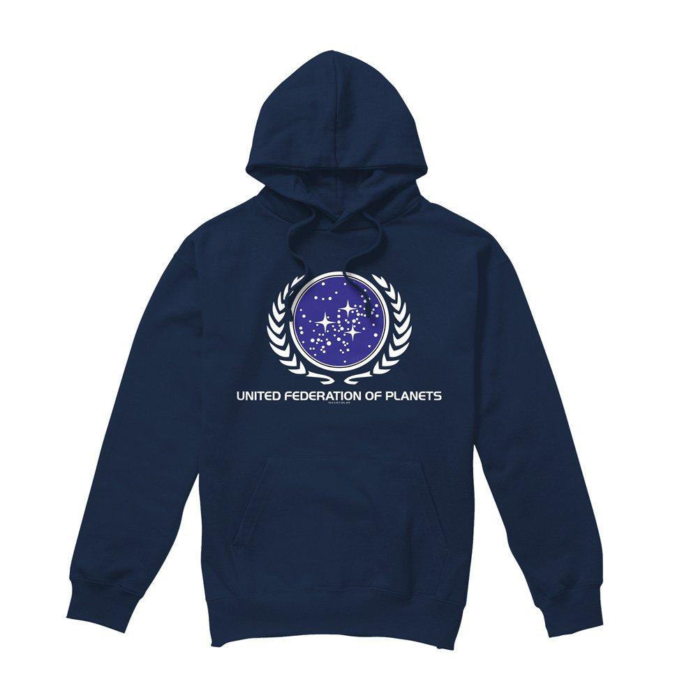 Navy - Star Trek - Star Trek United Federation Logo Hoodie Navy - 4