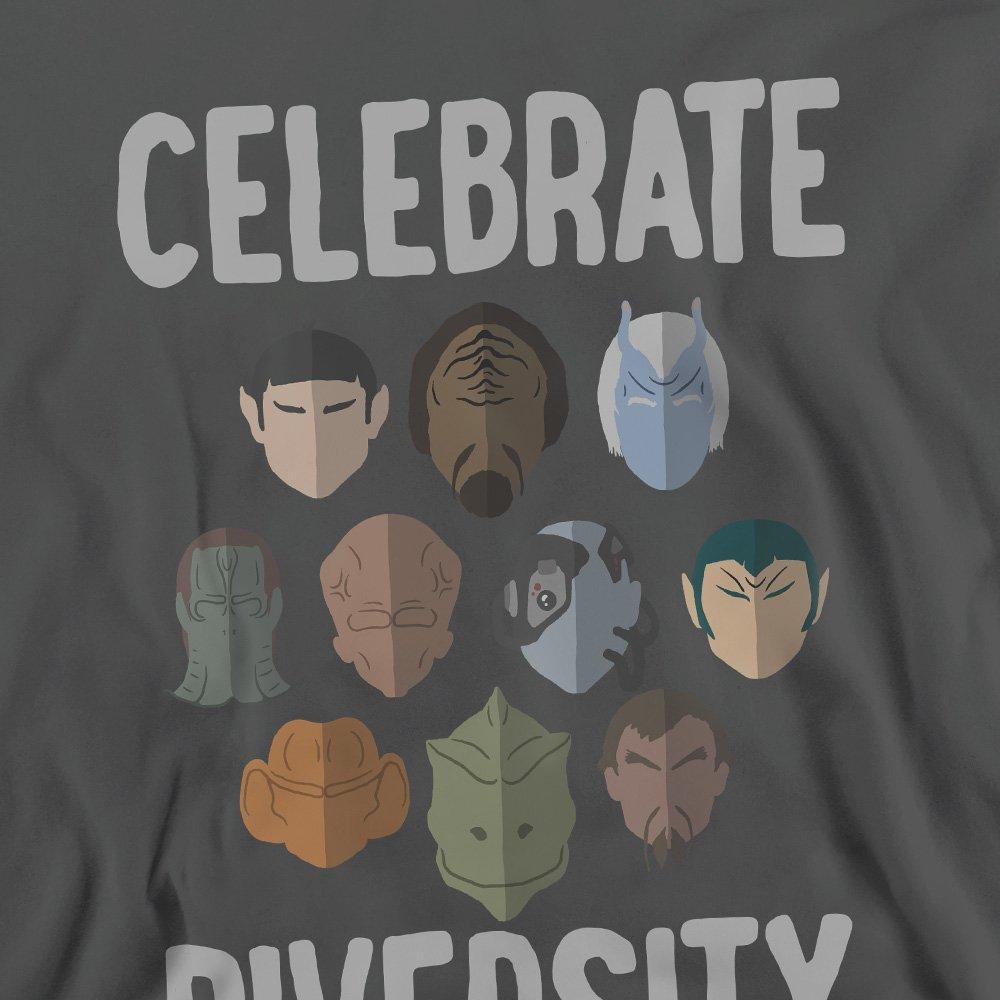 Charcoal - Star Trek - Star Trek The Celebrate Diversity Sweatshirt Char - 2