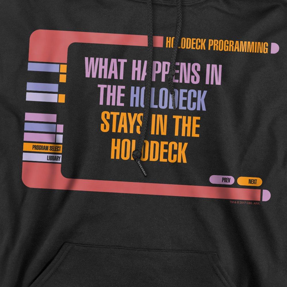 Black - Star Trek - Star Trek Holodeck Secrets Hoodie Black - 2