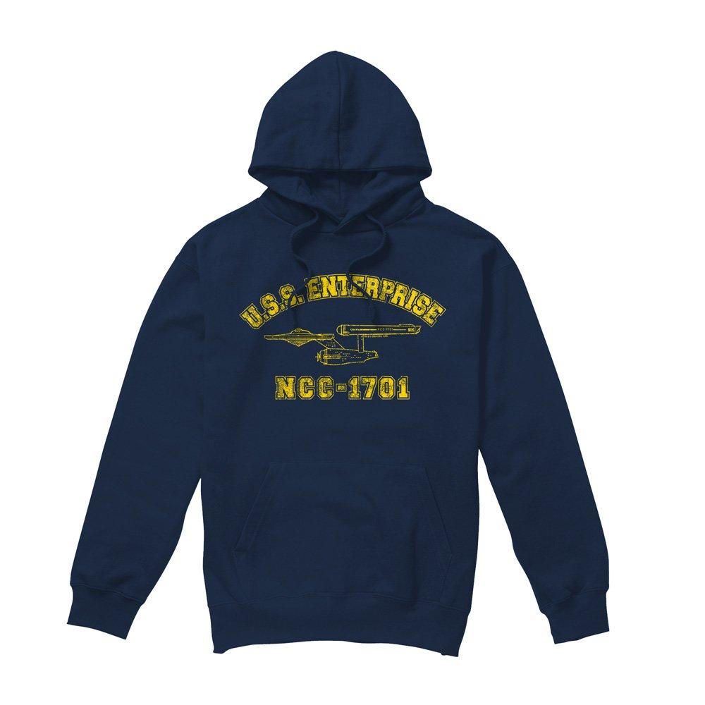 Navy - Star Trek - Star Trek Enterprise Athletic Hoodie Navy - 4