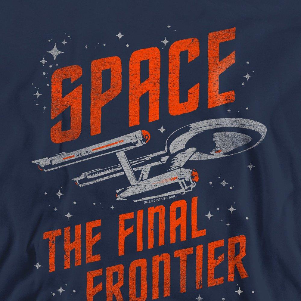 Navy - Star Trek - Star Trek Space Travel Crew Sweatshirt Navy - 2
