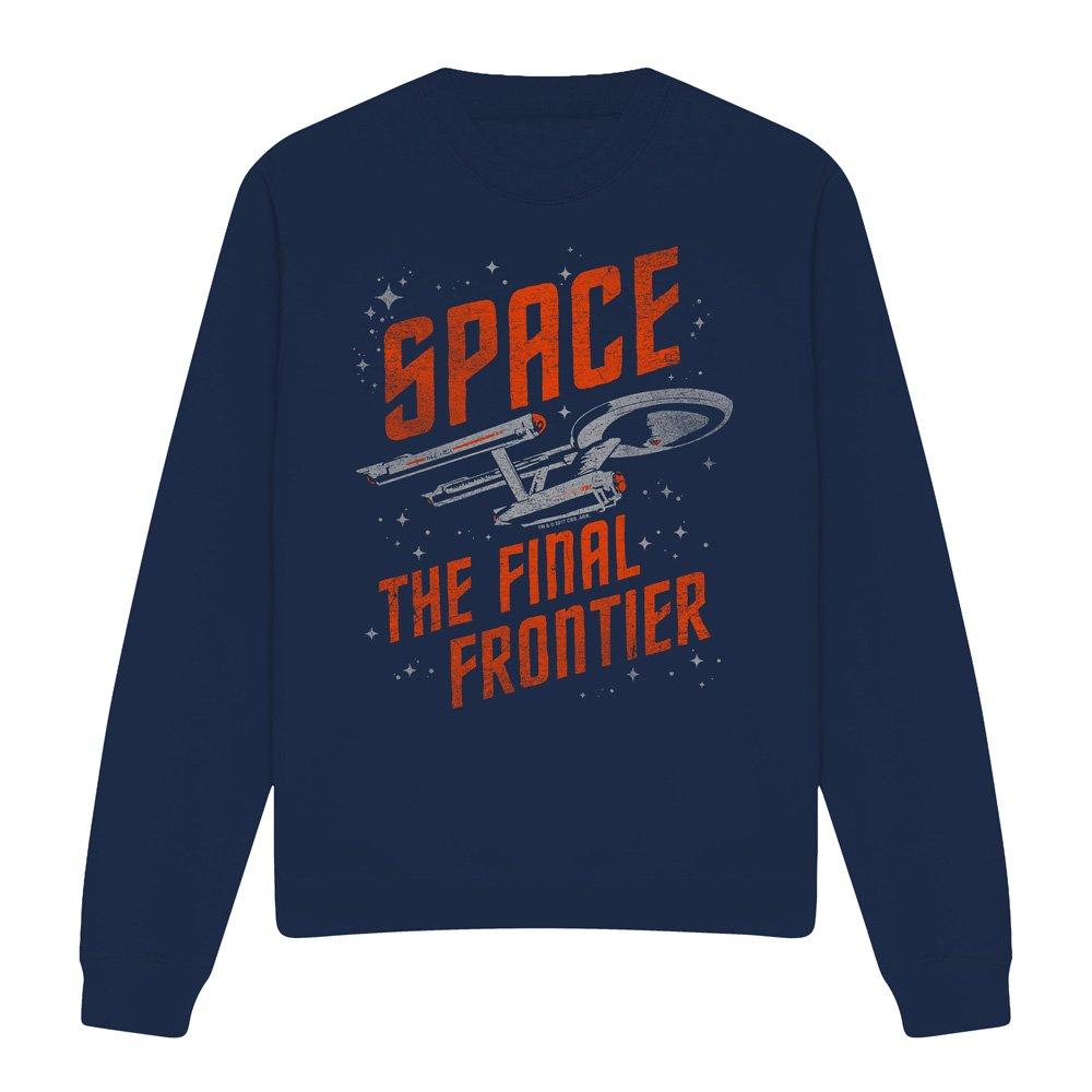Navy - Star Trek - Star Trek Space Travel Crew Sweatshirt Navy - 4