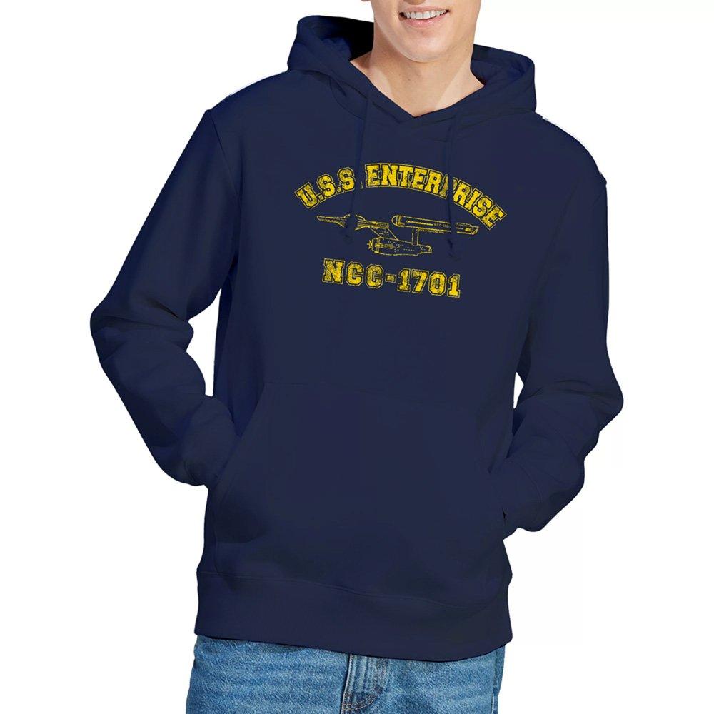 Navy - Star Trek - Star Trek Enterprise Athletic Hoodie Navy - 1