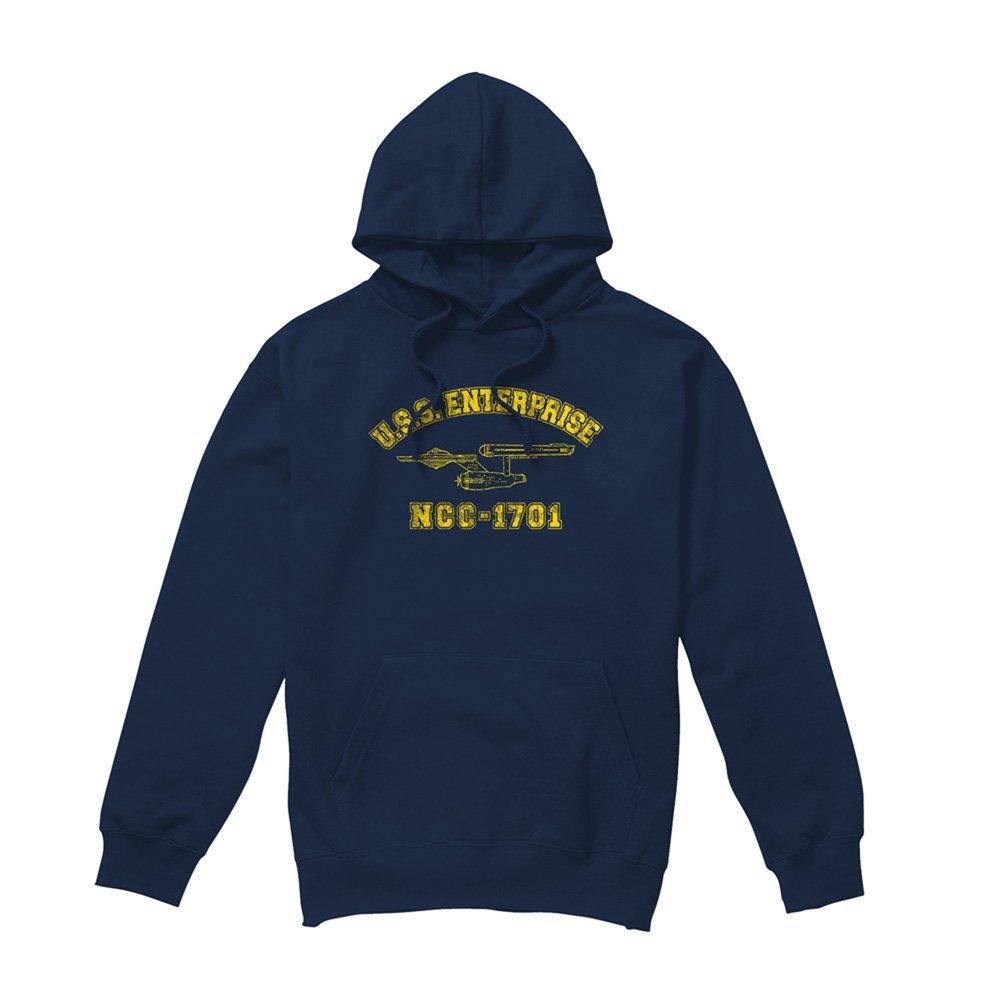 Navy - Star Trek - Star Trek Enterprise Athletic Hoodie Navy - 4