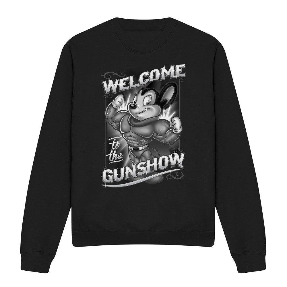 Black - Other - Mighty Mouse Mighty Gunshow Crew Sweatshirt Black - 4