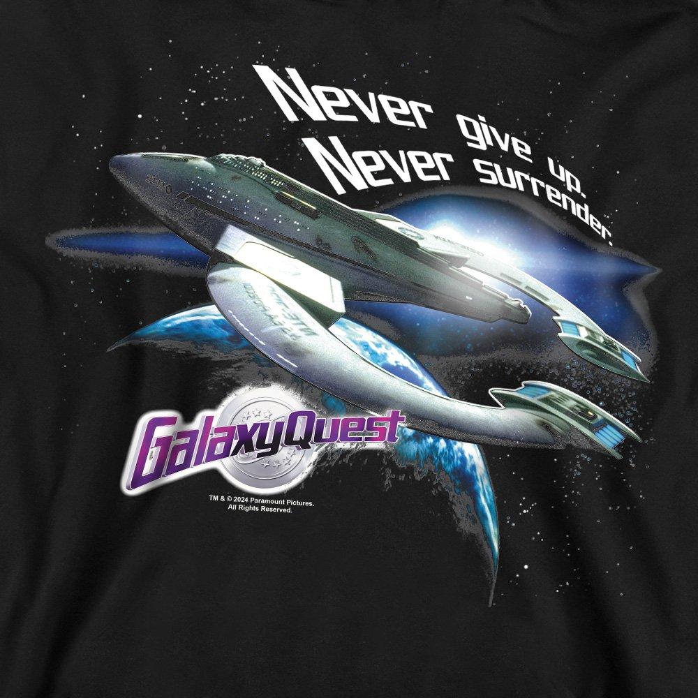 Black - Other - Galaxy Quest Never Surrender Crew Sweatshirt Blac - 2