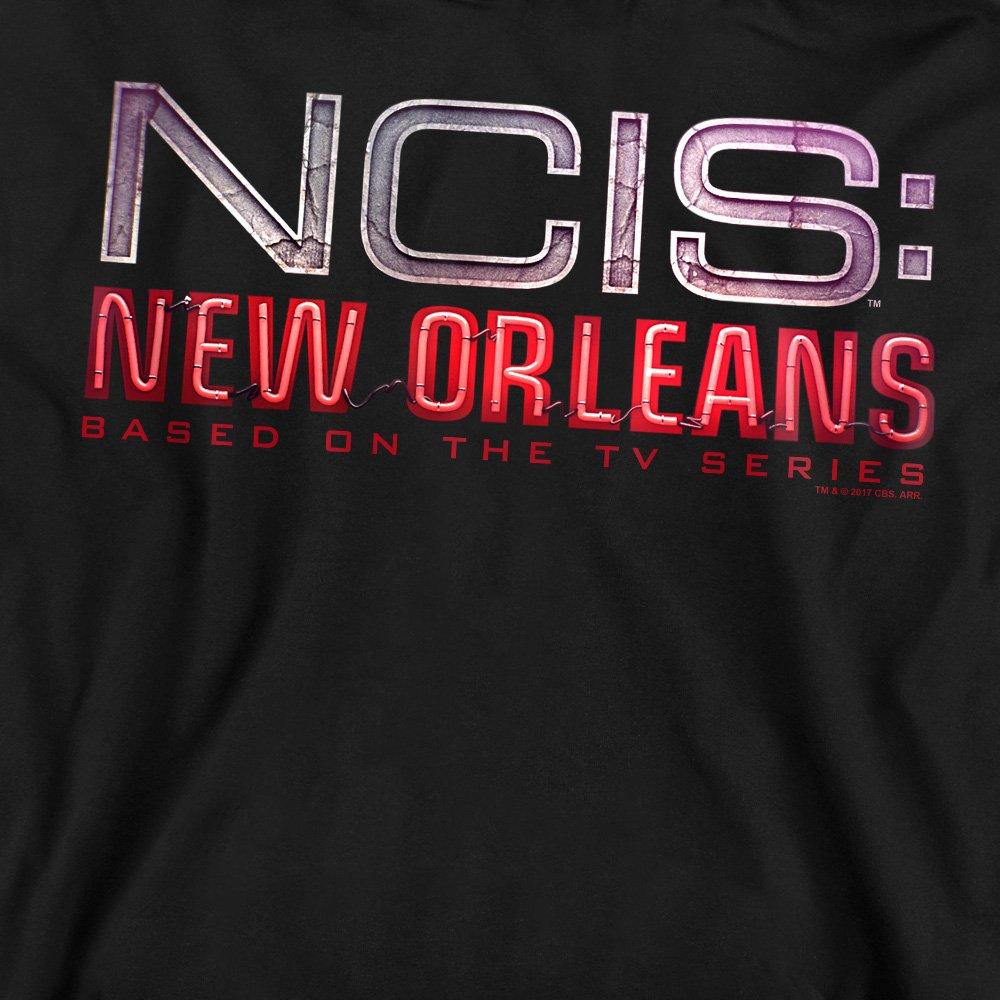 Black - Other - Ncis:New Orleans Neon Sign Crew Sweatshirt Black - 2