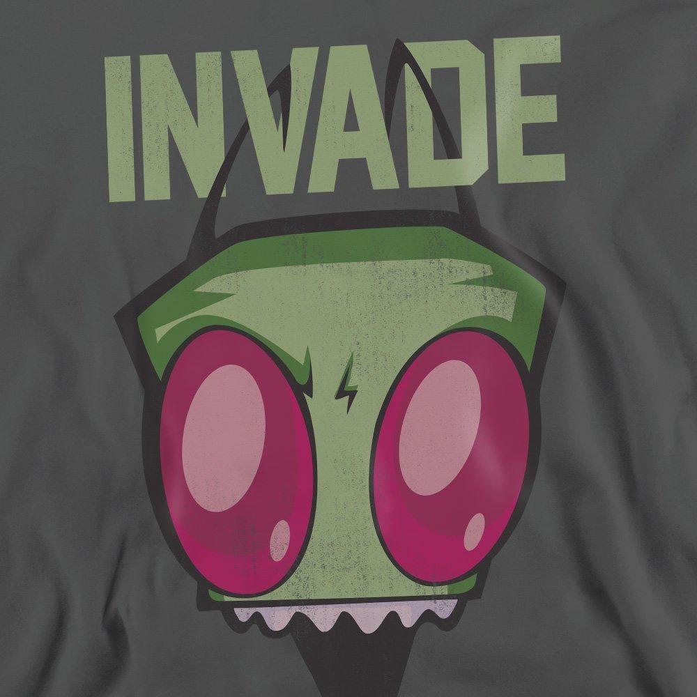 Charcoal - Other - Invader Zim Invade Crew Sweatshirt Charcoal - 2
