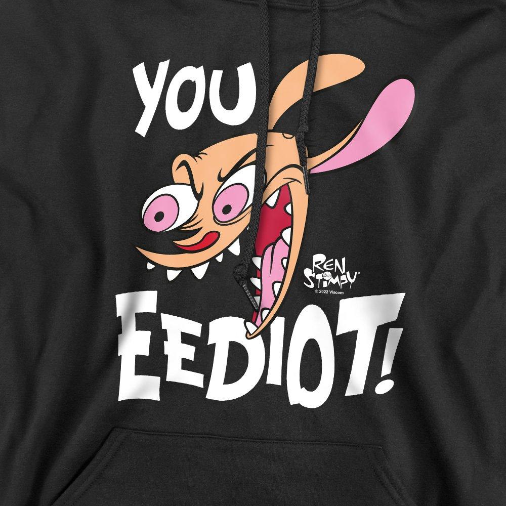 Black - Other - Ren And Stimpy You Eediot! Hoddie Black - 2