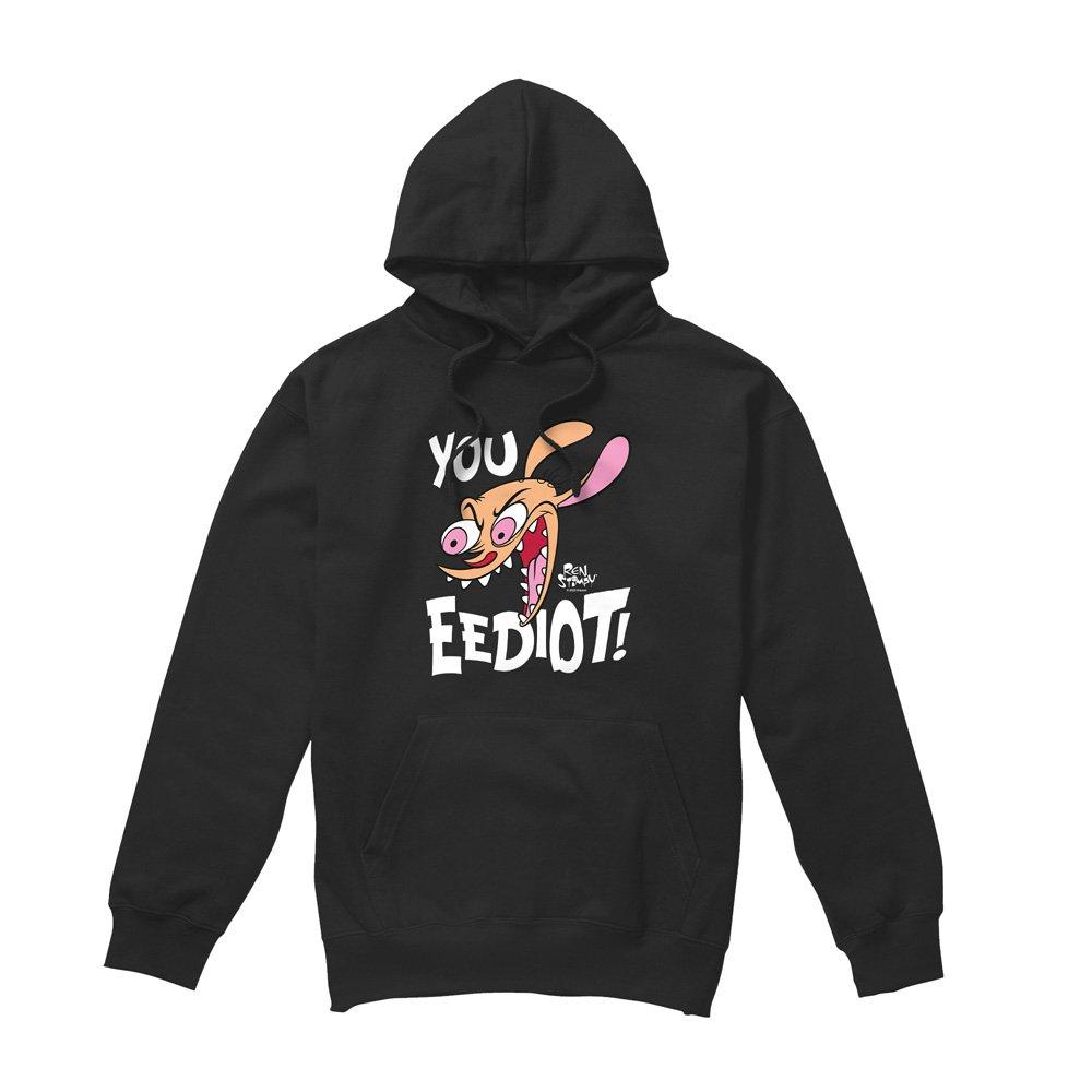 Black - Other - Ren And Stimpy You Eediot! Hoddie Black - 4