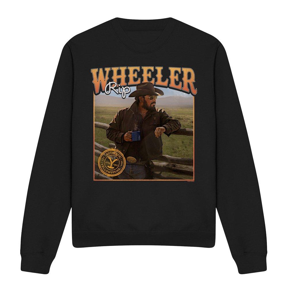 Black - Other - Yellowstone Coffee With Rip Wheeler Unisex Crew Sw - 4