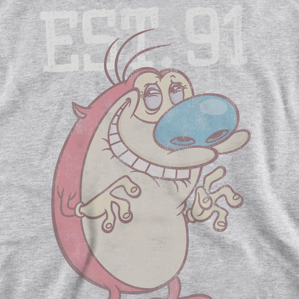 Light Grey - Other - Ren And Stimpy Stimpy Est Crew Sweatshirt Athleti - 2