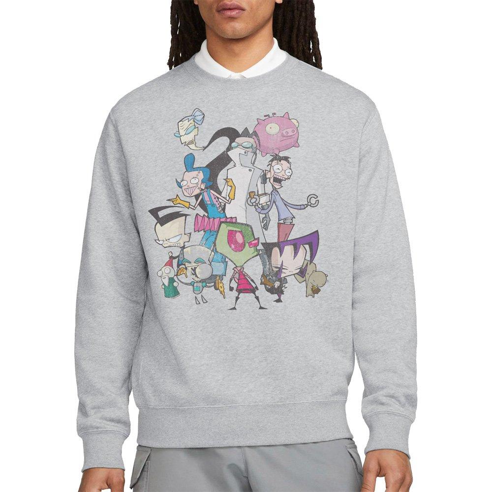 Light Grey - Other - Invader Zim Group Shot Crew Sweatshirt Athletic H - 1