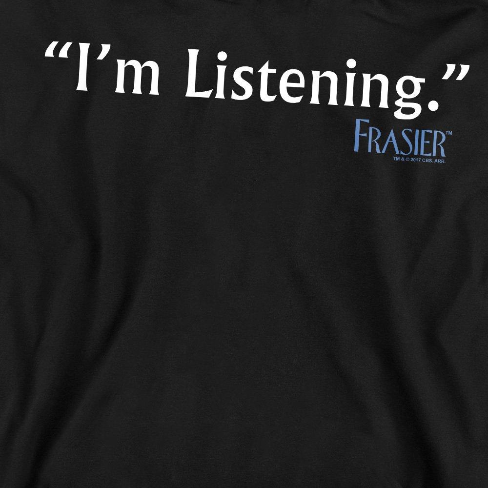Black - Other - Frasier I'M Listening Crew Sweatshirt Black - 2