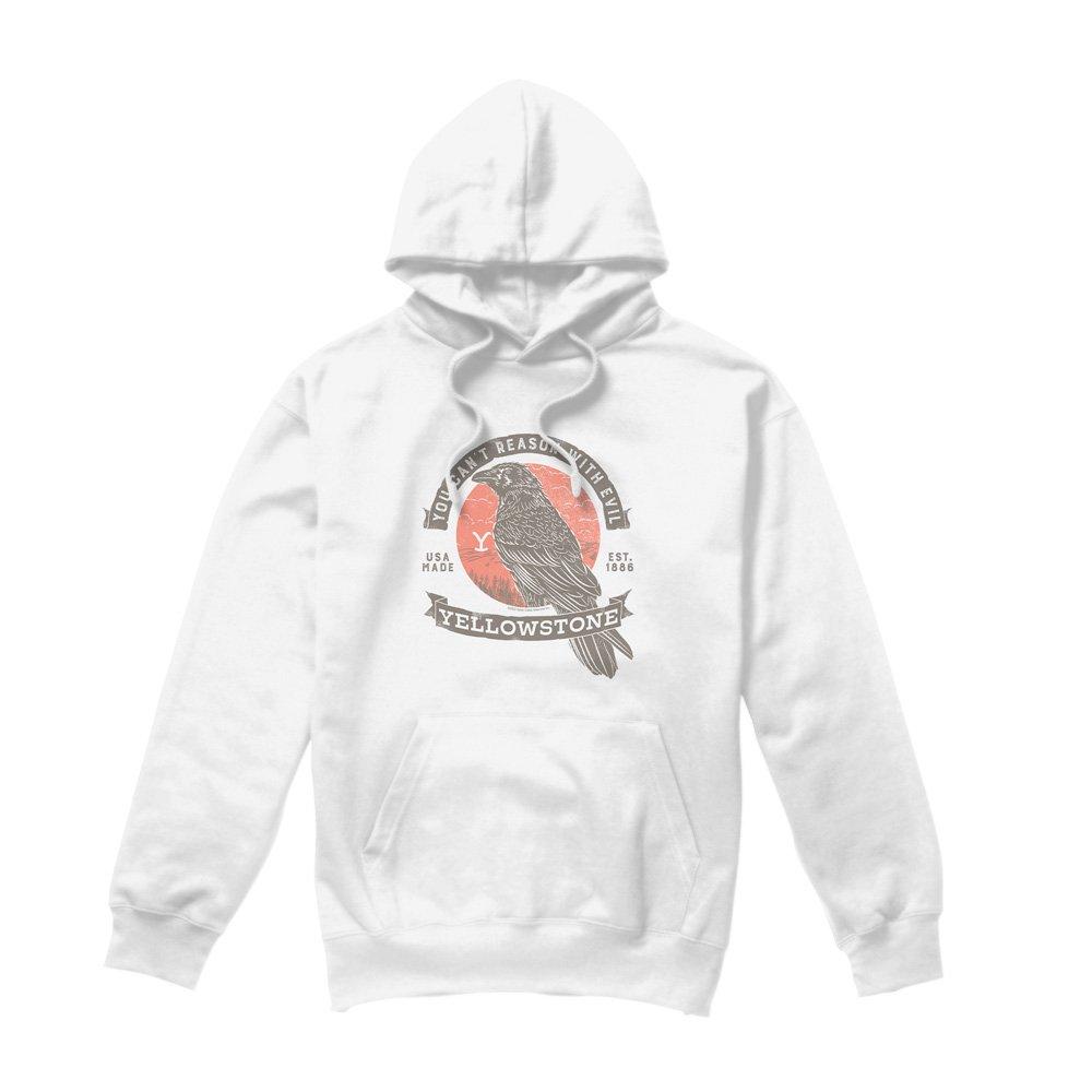 White - Other - Yellowstone Evil Bird Hoddie White - 4