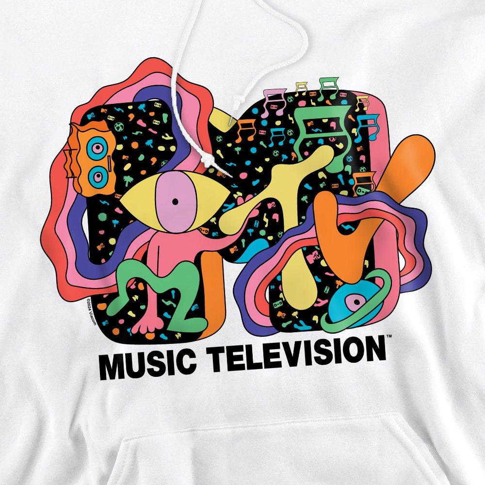 White - Other - MTV Expression Unisex Hoodie White - 2