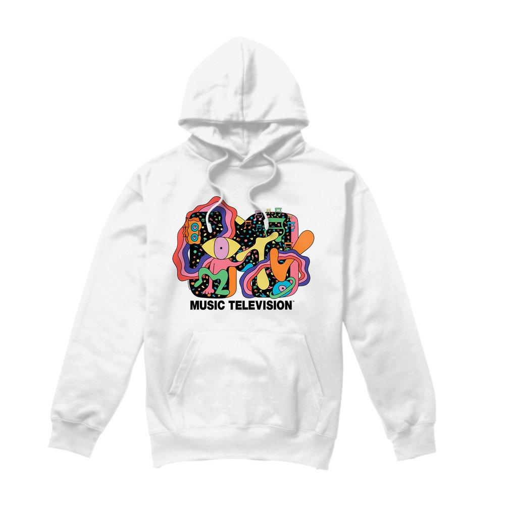 White - Other - MTV Expression Unisex Hoodie White - 4