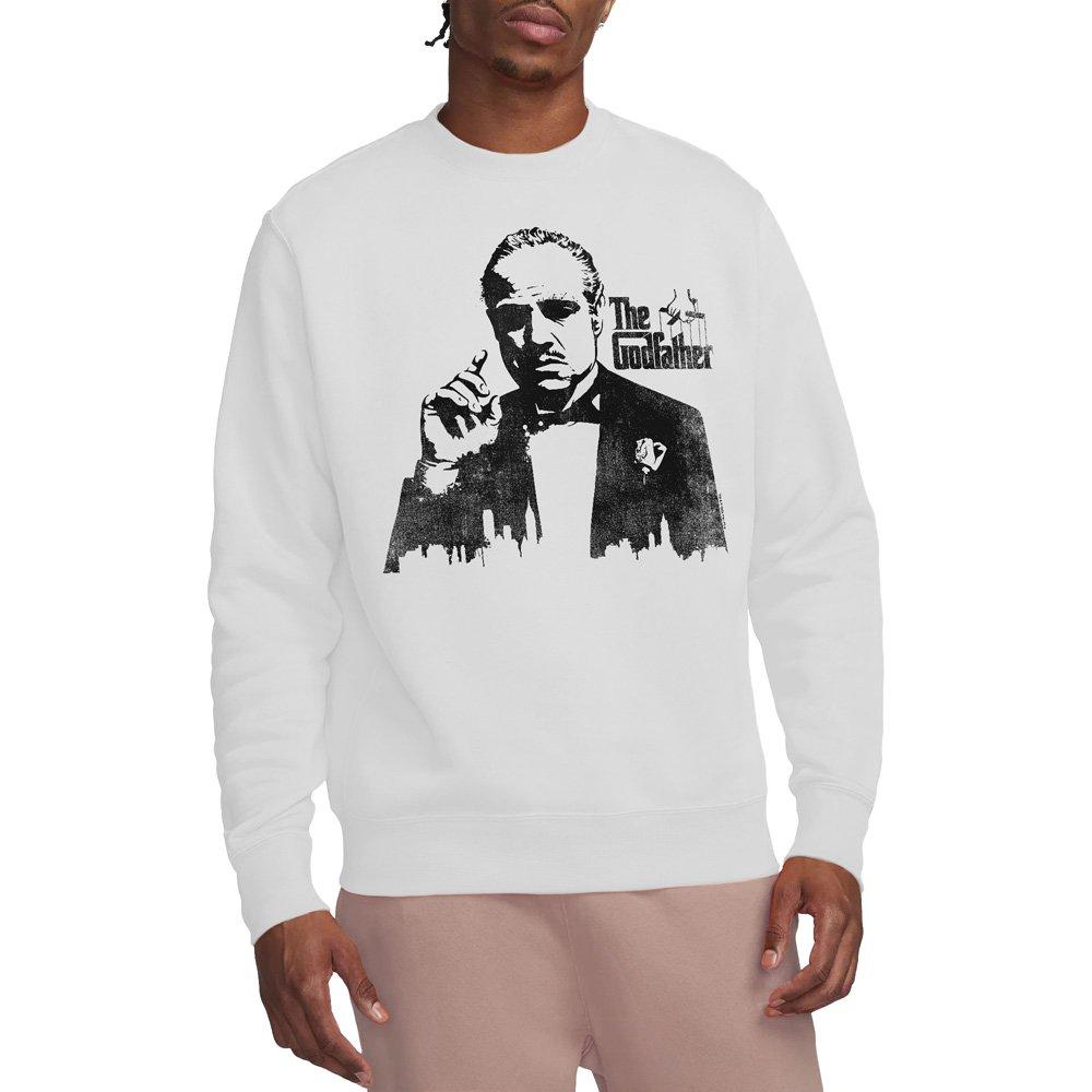 White - Other - Godfather Godfather Silhouette Unisex Crew Sweatsh - 1