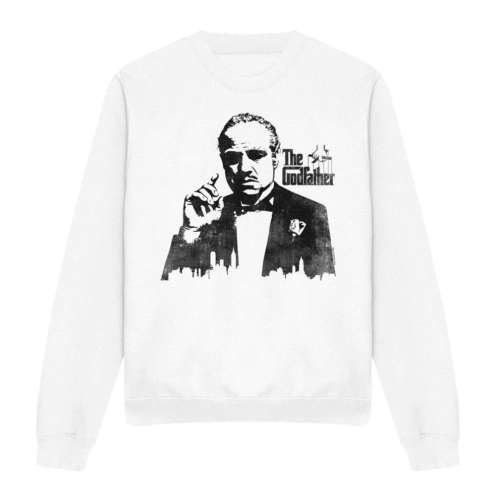 White - Other - Godfather Godfather Silhouette Unisex Crew Sweatsh - 4
